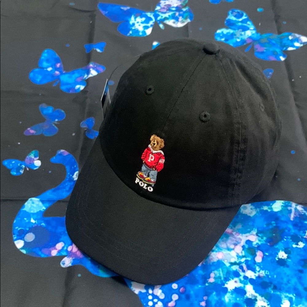 Polo by Ralph Lauren Black Baseball Cap